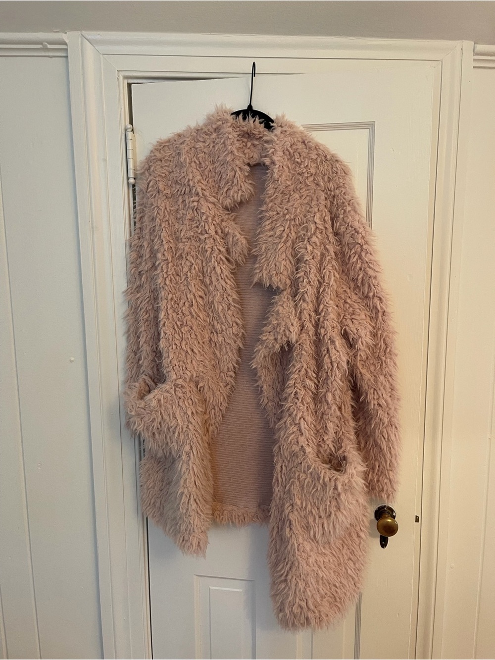 Anama Blush Plush Teddy Coatigan